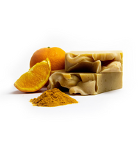 Handcrafted Soap Bar Turmeric  and Orange Oil