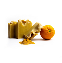 Handcrafted Soap Bar Turmeric  and Orange Oil